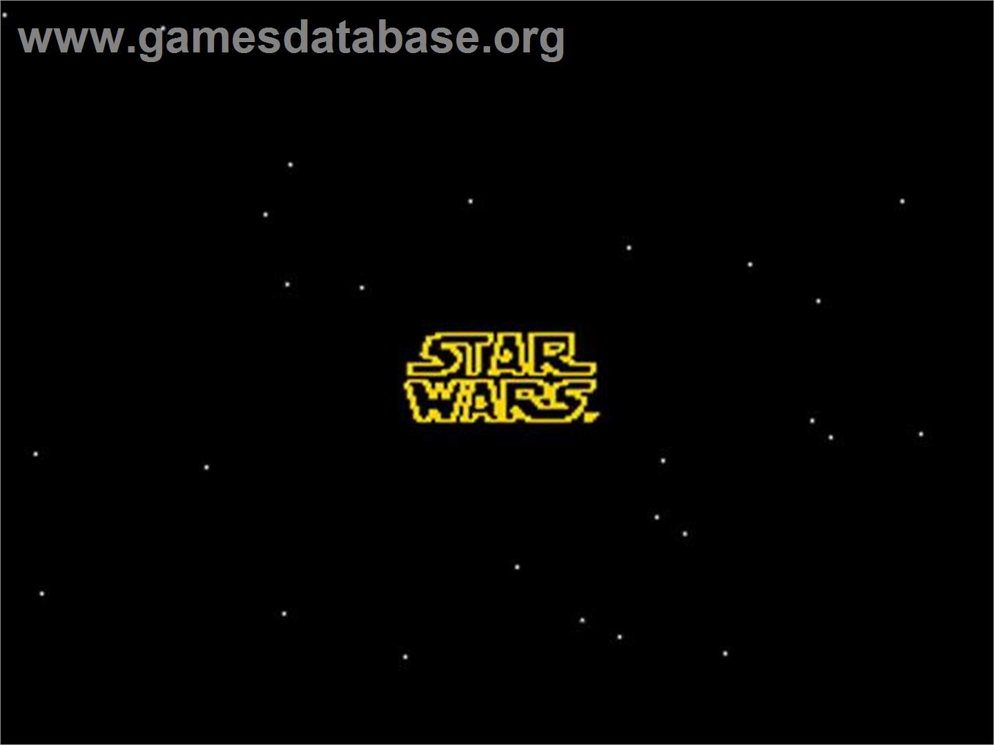 Star Wars Arcade - Sega 32X - Artwork - Title Screen