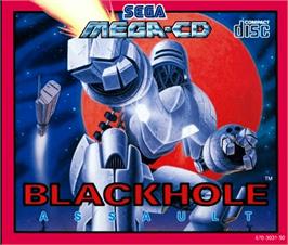 Box cover for Blackhole Assault on the Sega CD.