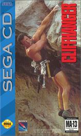 Box cover for Cliffhanger on the Sega CD.