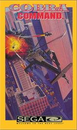 Box cover for Cobra Command on the Sega CD.