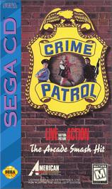 Box cover for Crime Patrol on the Sega CD.