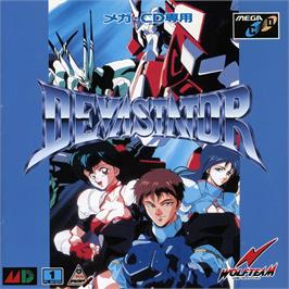 Box cover for Devastator on the Sega CD.