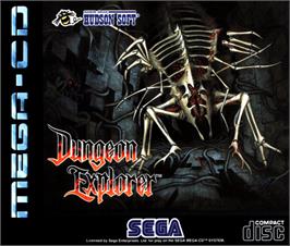Box cover for Dungeon Explorer on the Sega CD.