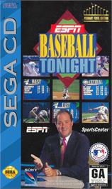 Box cover for Espn Baseball Tonight on the Sega CD.