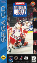 Box cover for Espn National Hockey Night on the Sega CD.