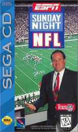 Box cover for Espn Sunday Night Nfl on the Sega CD.