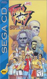 Box cover for Fatal Fury Special on the Sega CD.
