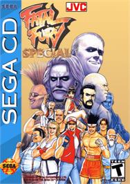 Box cover for Fatal Fury Special / Garou Densetsu Special on the Sega CD.
