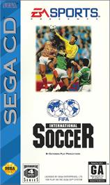 Box cover for Fifa International Soccer - Championship Edition on the Sega CD.