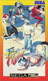 Box cover for Final Fight Cd on the Sega CD.