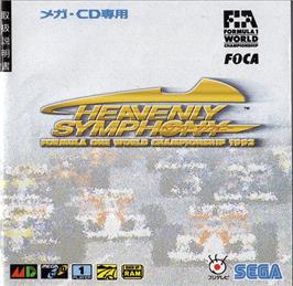 Box cover for Formula 1 World Championship: Beyond the Limit on the Sega CD.