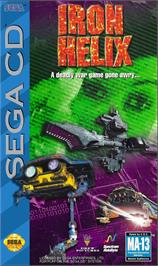 Box cover for Iron Helix on the Sega CD.