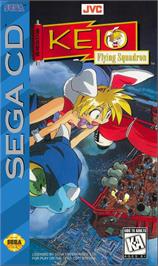 Box cover for Keio Flying Squadron on the Sega CD.
