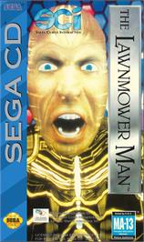 Box cover for Lawnmower Man, The on the Sega CD.