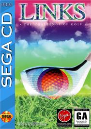 Box cover for Links: The Challenge of Golf on the Sega CD.