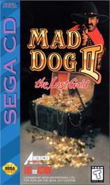 Box cover for Mad Dog 2 - The Lost Gold on the Sega CD.