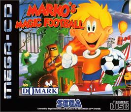 Box cover for Marko on the Sega CD.
