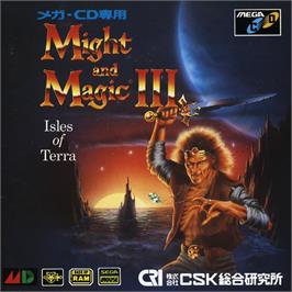 Box cover for Might And Magic 3 - Isles Of Terra on the Sega CD.