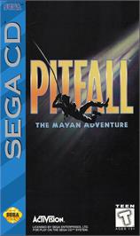 Box cover for Pitfall - The Mayan Adventure on the Sega CD.