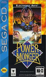 Box cover for Power Monger on the Sega CD.