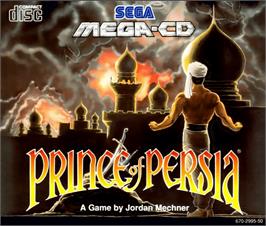 Box cover for Prince of Persia on the Sega CD.