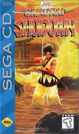 Box cover for Samurai Shodown on the Sega CD.