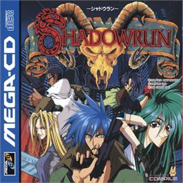 Box cover for Shadowrun on the Sega CD.