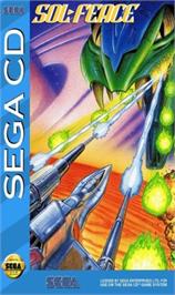 Box cover for Sol-feace on the Sega CD.