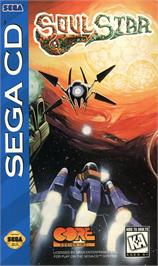 Box cover for Soul Star on the Sega CD.