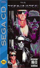 Box cover for Terminator, The on the Sega CD.