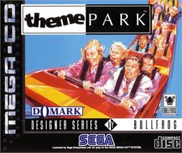 Box cover for Theme Park on the Sega CD.