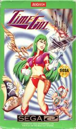 Box cover for Time Gal on the Sega CD.