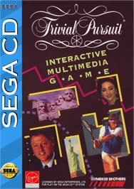 Box cover for Trivial Pursuit on the Sega CD.