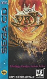 Box cover for Vay on the Sega CD.