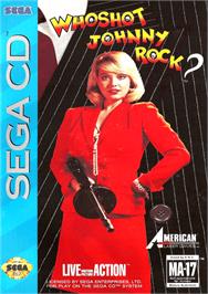 Box cover for Who Shot Johnny Rock? v1.6 on the Sega CD.