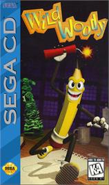 Box cover for Wild Woody on the Sega CD.