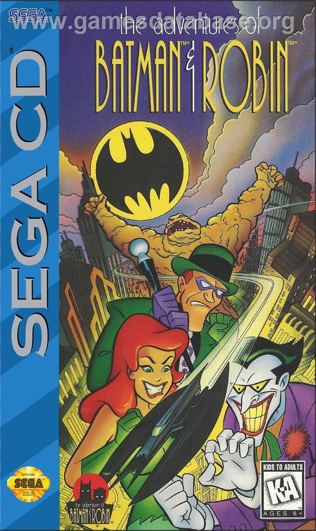 Adventures Of Batman And Robin, The - Sega CD - Artwork - Box