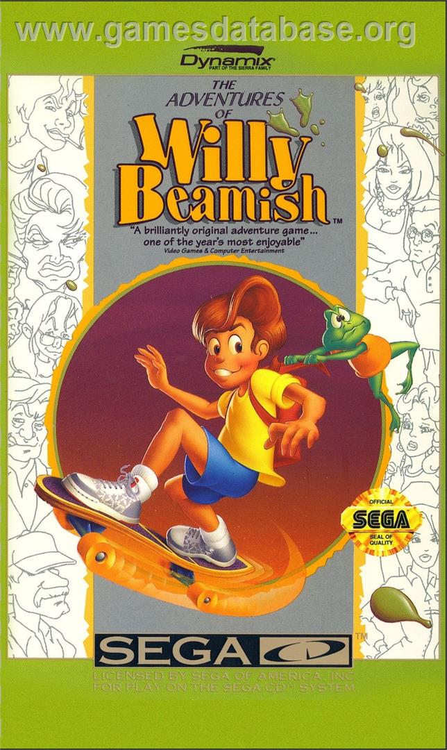 Adventures Of Willy Beamish, The - Sega CD - Artwork - Box