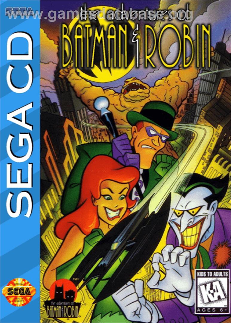 Adventures of Batman & Robin - Sega CD - Artwork - Box