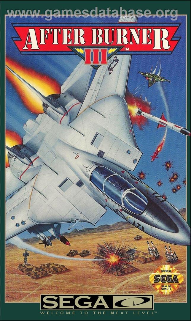 After Burner 3 - Sega CD - Artwork - Box
