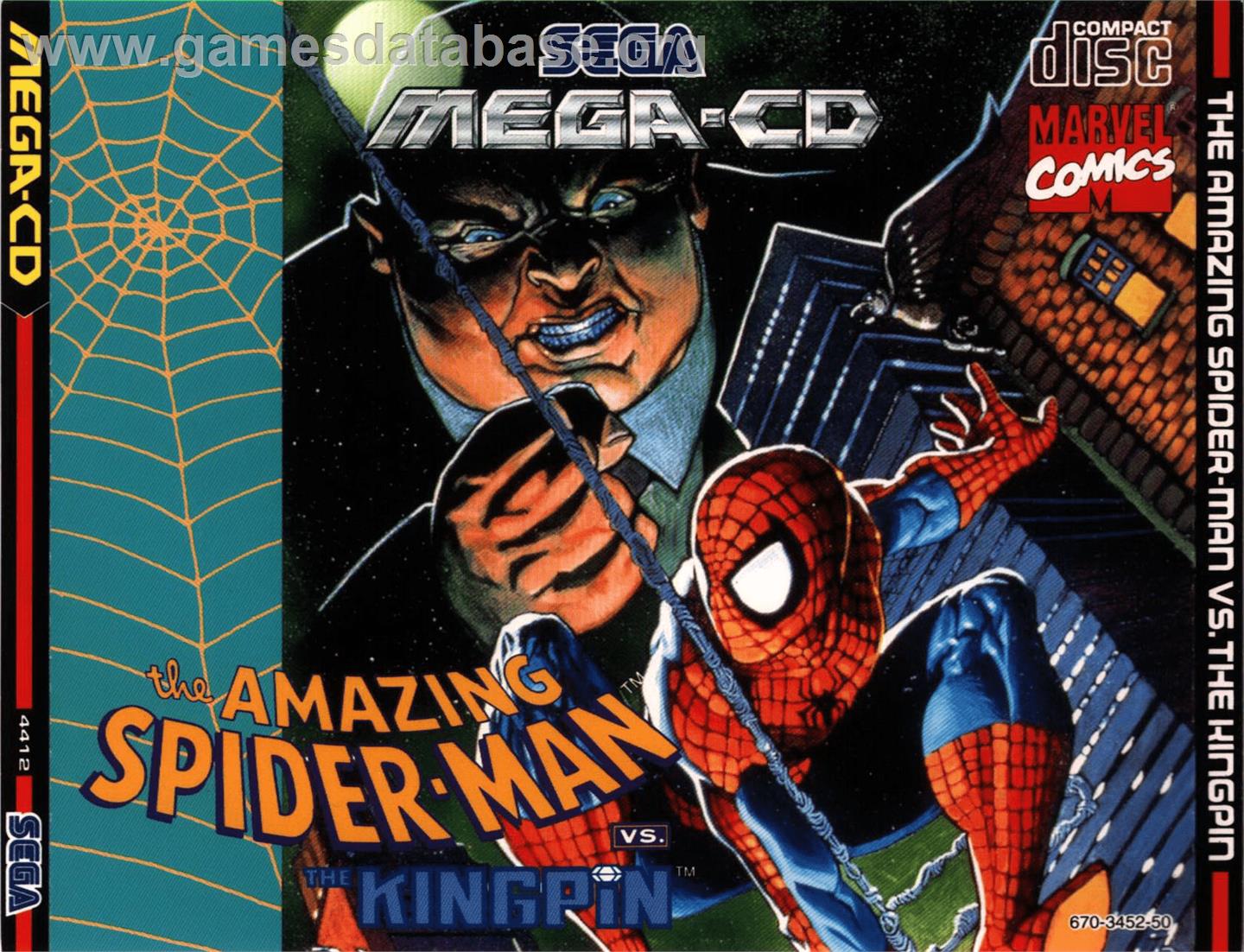Amazing Spider-Man vs. The Kingpin - Sega CD - Artwork - Box
