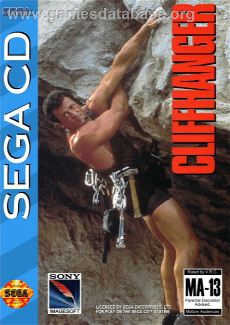 Cliffhanger - Sega CD - Artwork - Box