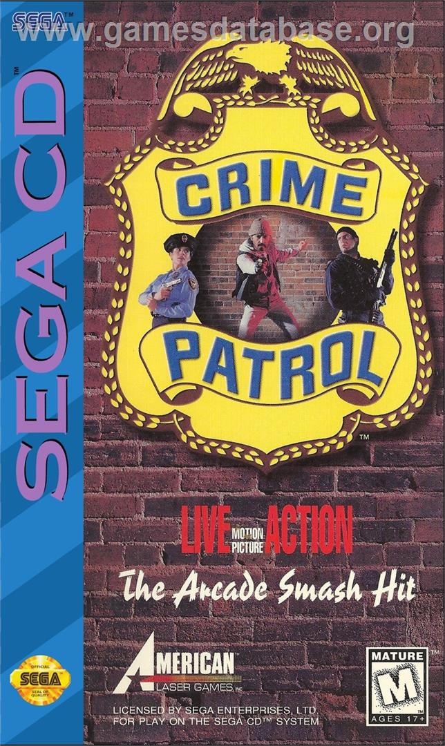 Crime Patrol - Sega CD - Artwork - Box