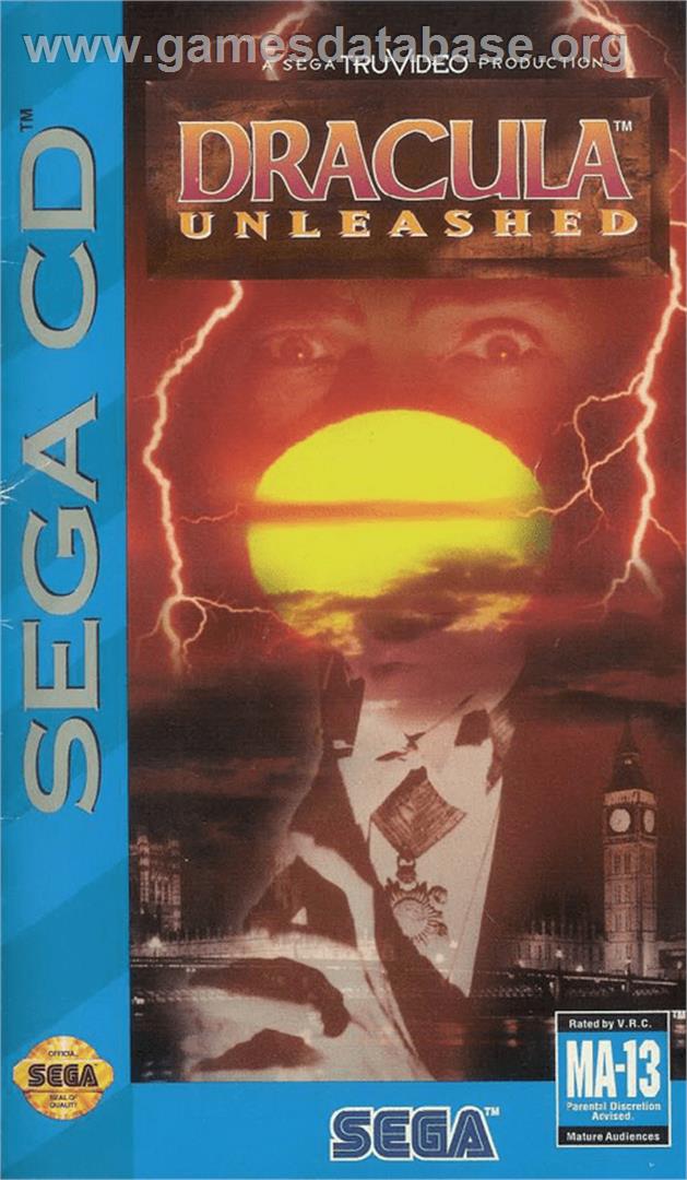 Dracula Unleashed - Sega CD - Artwork - Box