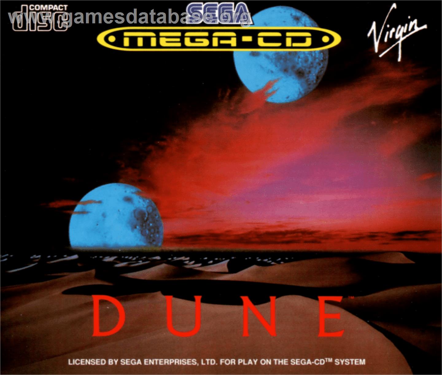 Dune - Sega CD - Artwork - Box