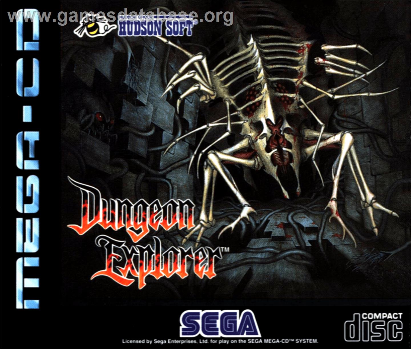 Dungeon Explorer - Sega CD - Artwork - Box