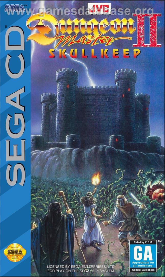 Dungeon Master 2 - Skullkeep - Sega CD - Artwork - Box