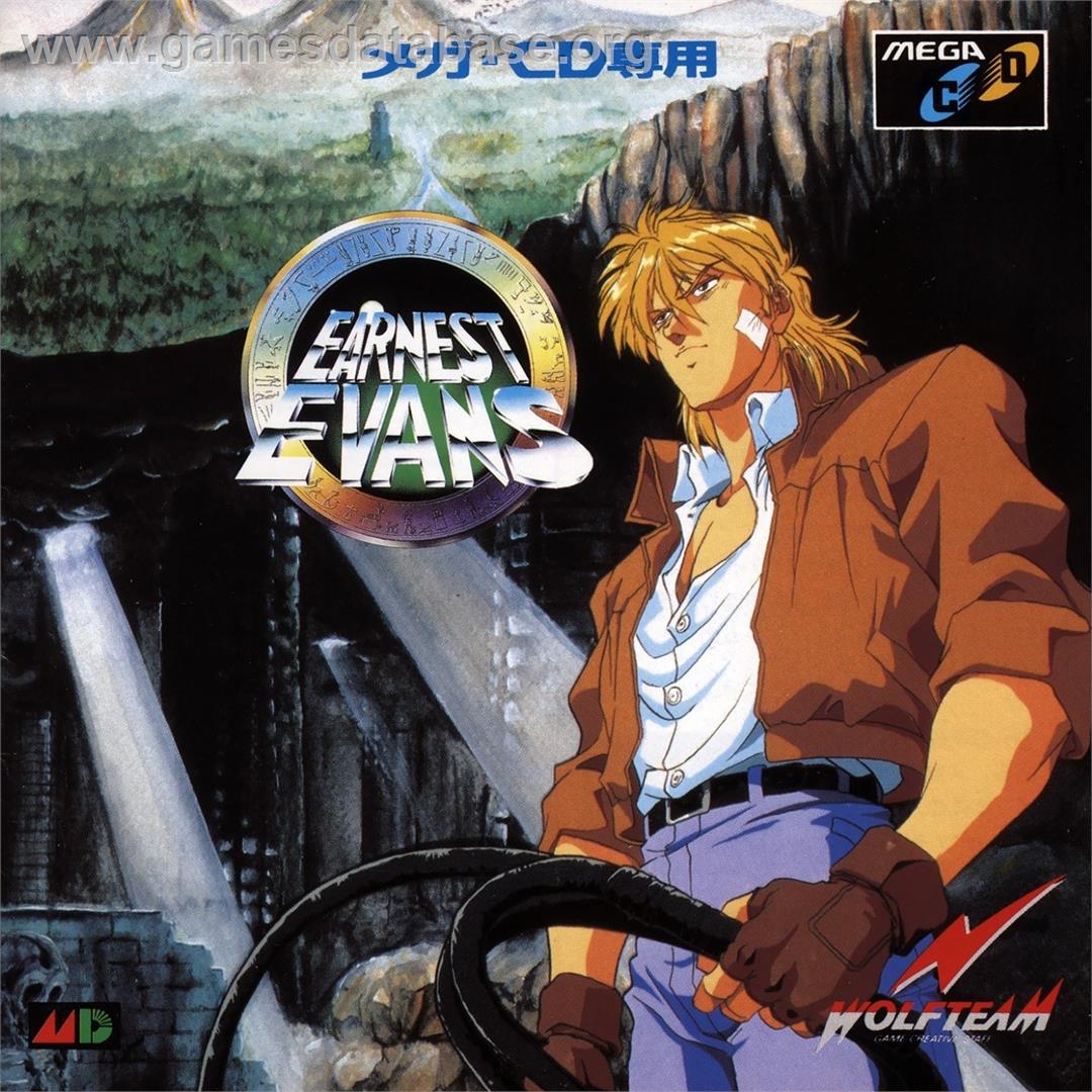Earnest Evans - Sega CD - Artwork - Box