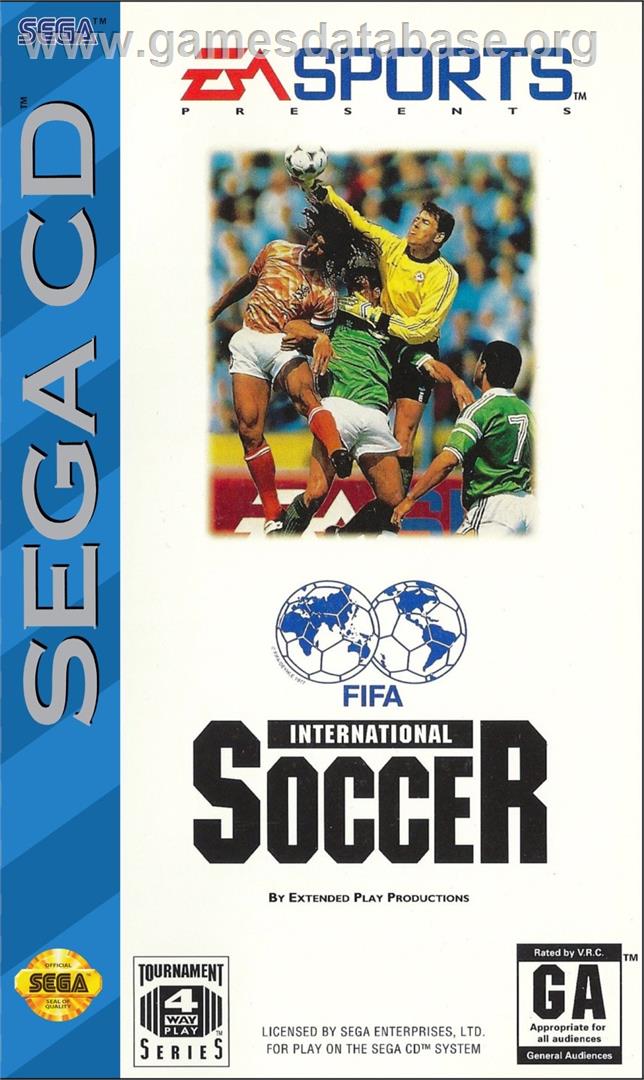 Fifa International Soccer - Championship Edition - Sega CD - Artwork - Box
