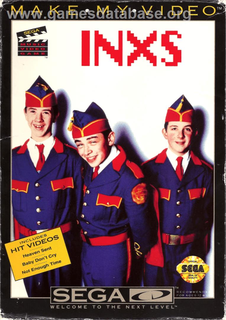 Make My Video: INXS - Sega CD - Artwork - Box